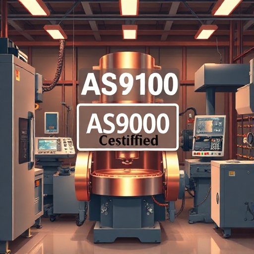 metal as  certification hogge precision aerospace machine shops iso9001