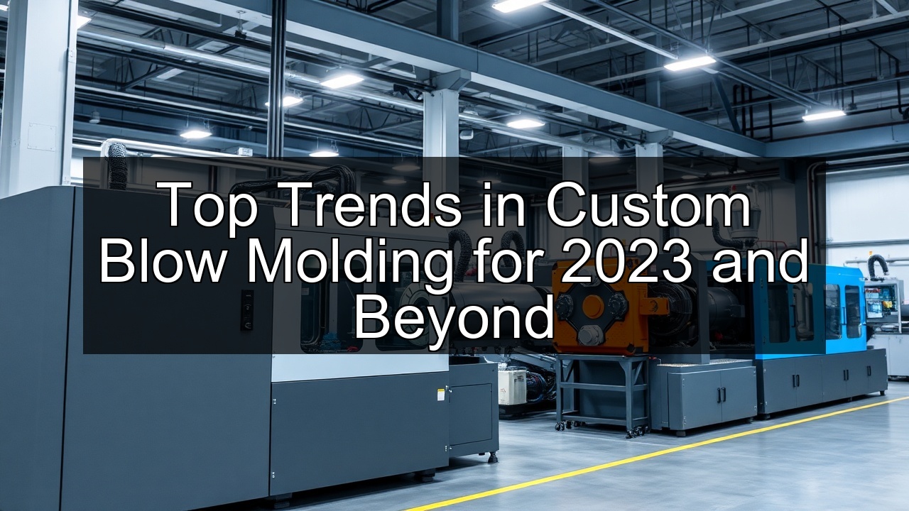 injection blow molding molding machines customized molding manufacturing