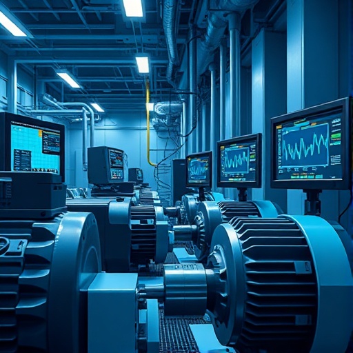 aerospace motor performance analysis vibration motor condition analysis stator