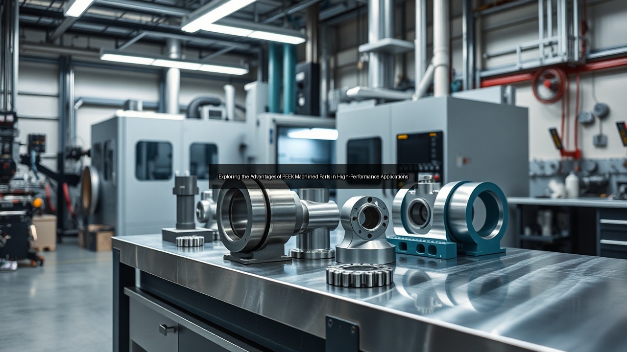 engineering plastic peek machining cnc machined PEEK part valve